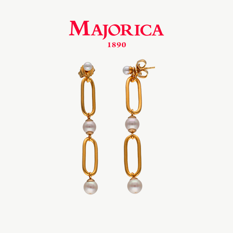 MAJORICA美娇丽佳手作珍珠耳饰