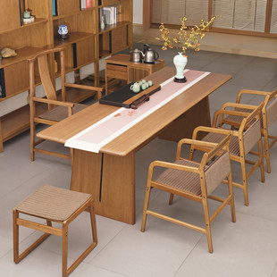 流云茶桌椅组合家用客厅阳台小户型茶台办公室泡茶桌禅意茶几茶台