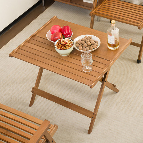 介璞高山楠竹卢步尔折叠桌