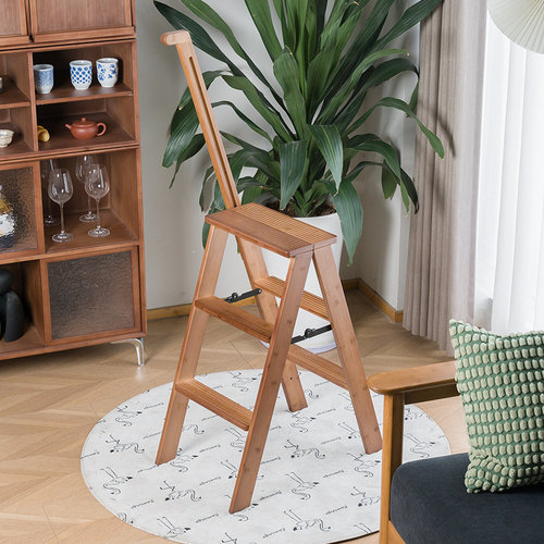 家用多功能厨房高脚凳可折叠凳高三步梯凳可携式加厚小板凳吧台凳