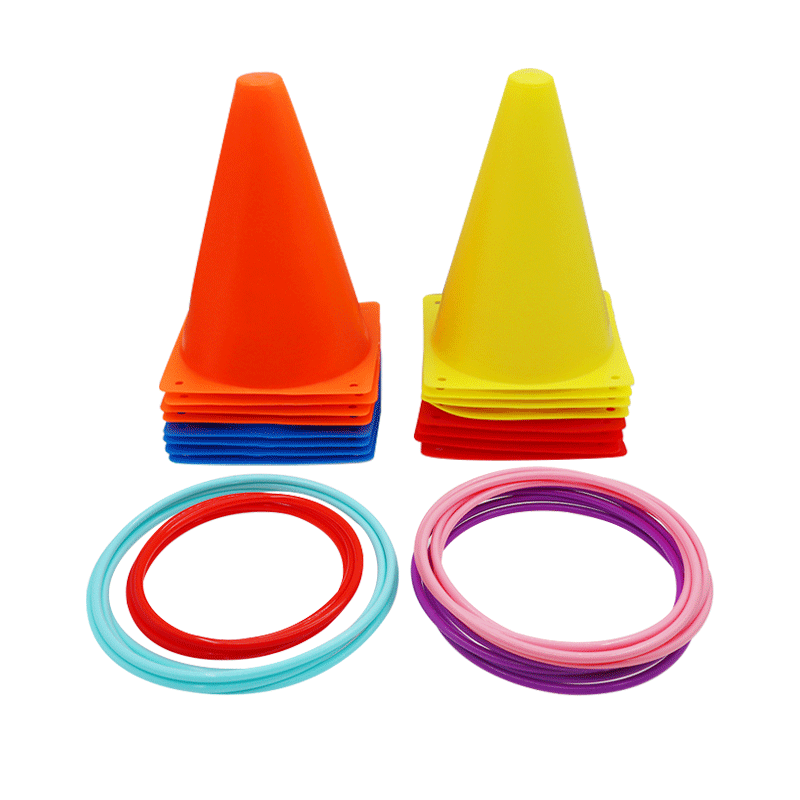 盲盒套圈锥形桶彩色圈套装