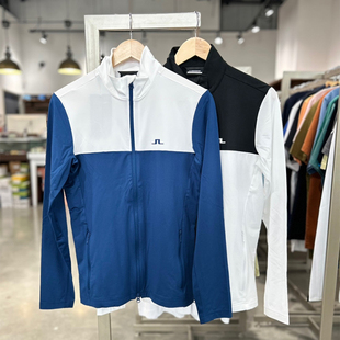 韩国代购JLINDEBERG金林德伯格高尔夫拼色速干透气夹克外套男士