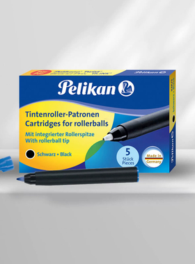 Pelikan百利金宝珠笔走珠笔twist R457笔芯griffix水笔原装替芯墨水芯墨囊水性顺滑德国制造