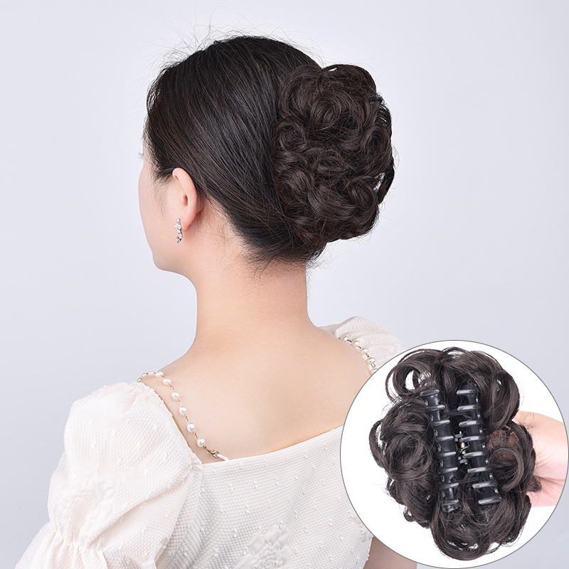 百魅丝抓夹式卷发发包