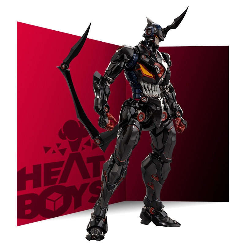 铁魄ccs toys 真螺旋王天元突破红莲螺岩罗善岩合金成品机甲模型