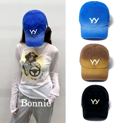 【现货】OPENYY 25FW小标蓝色卡其/黑色灯芯绒YY标棒球鸭舌帽软顶