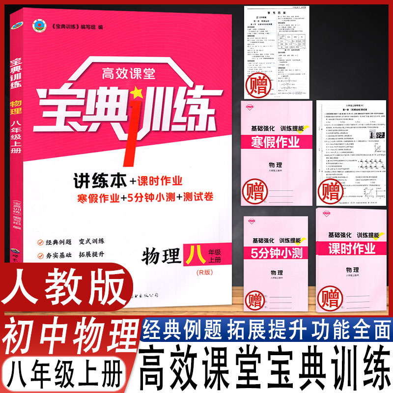 高效课堂宝典训练物理八年级上册