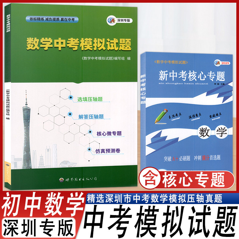 数学中考模拟试题深圳专版