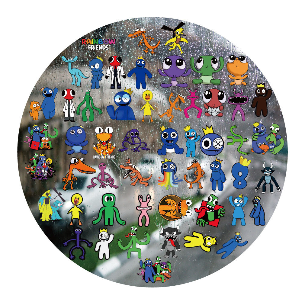 彩虹朋友UV转印贴动漫电动牙刷防水晶标签手机壳头盔装饰贴纸,文具电教/文化用品/商务用品,贴纸/立体贴纸,淘宝优惠券,粉丝福利购,淘宝优惠卷