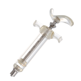 约克YORK兽用塑钢注射器TPX材质耐高温注射器剂量可调一支