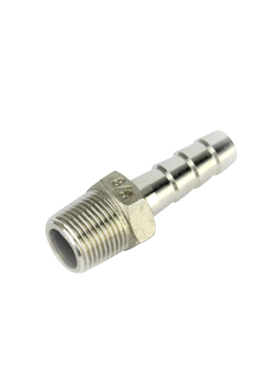 精酿不锈钢宝塔10mm转3/8bsp外螺纹快接倒刺配件 KL06644 KegLand