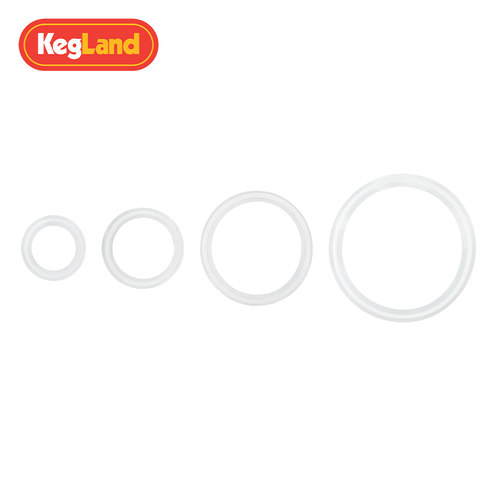 白色硅胶快装垫片KegLand