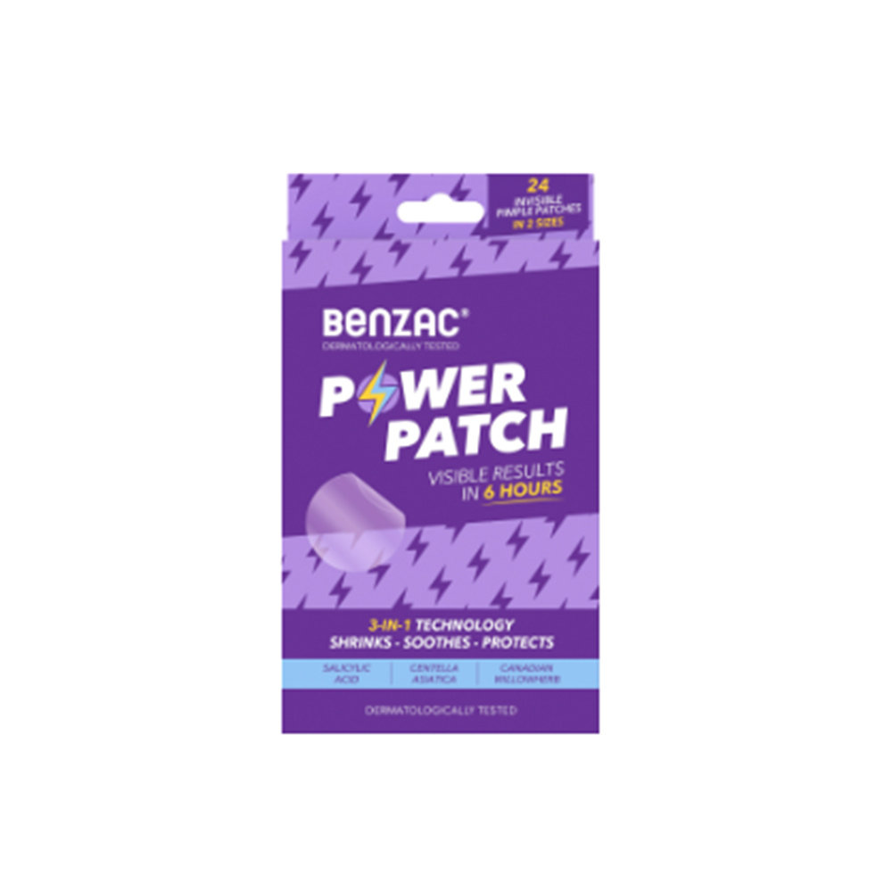 澳大利亚直邮benzac克痘灵痘痘贴黑头毛孔粗大积雪草修护24片正品