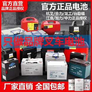 电动叉车电池叉车电瓶中力杭叉电动叉车配件大全小金刚配件蓄电池