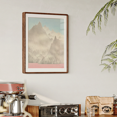 合作画家原创作品新中式山水画