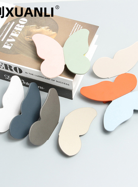 女孩/儿童房衣柜拉手可爱彩色蝴蝶拉手粉/绿色抽屉柜门卡通拉手把