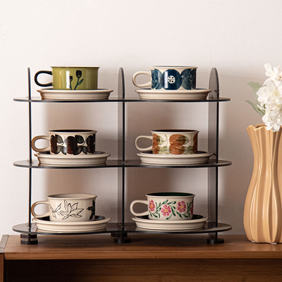 家用伴手礼复古下午茶马克杯