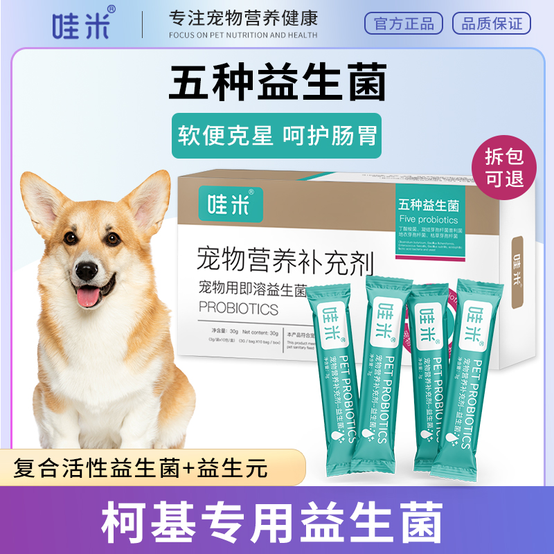 柯基犬专用益生菌粉成幼犬用