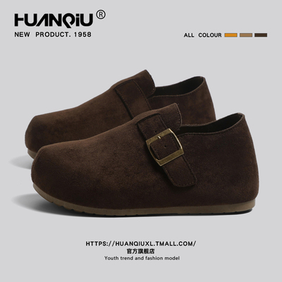 环球官方旗舰店小众复古勃肯鞋女