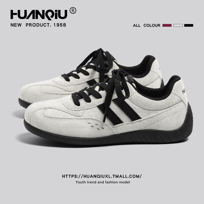 环球复古赛车德训鞋女款2026春季新款百搭超火巨好看休闲运动板鞋,女鞋,德训鞋,淘宝优惠券,粉丝福利购,淘宝优惠卷