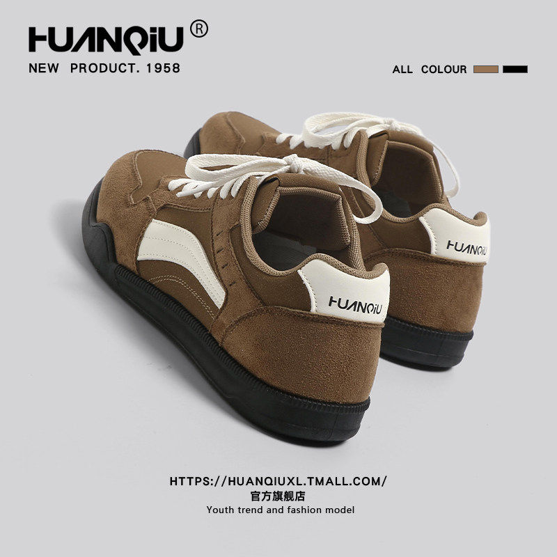 环球复古德训鞋男款2026春季新款舒适防滑低帮男鞋百搭休闲运动鞋,流行男鞋,德训鞋,淘宝优惠券,粉丝福利购,淘宝优惠卷