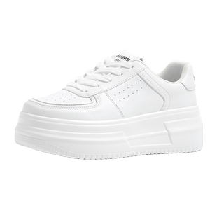 环球厚底小白鞋女2025秋季新款今年流行增高鞋子爆款百搭休闲板鞋