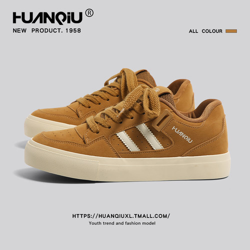 环球复古低帮百搭板鞋男鞋子