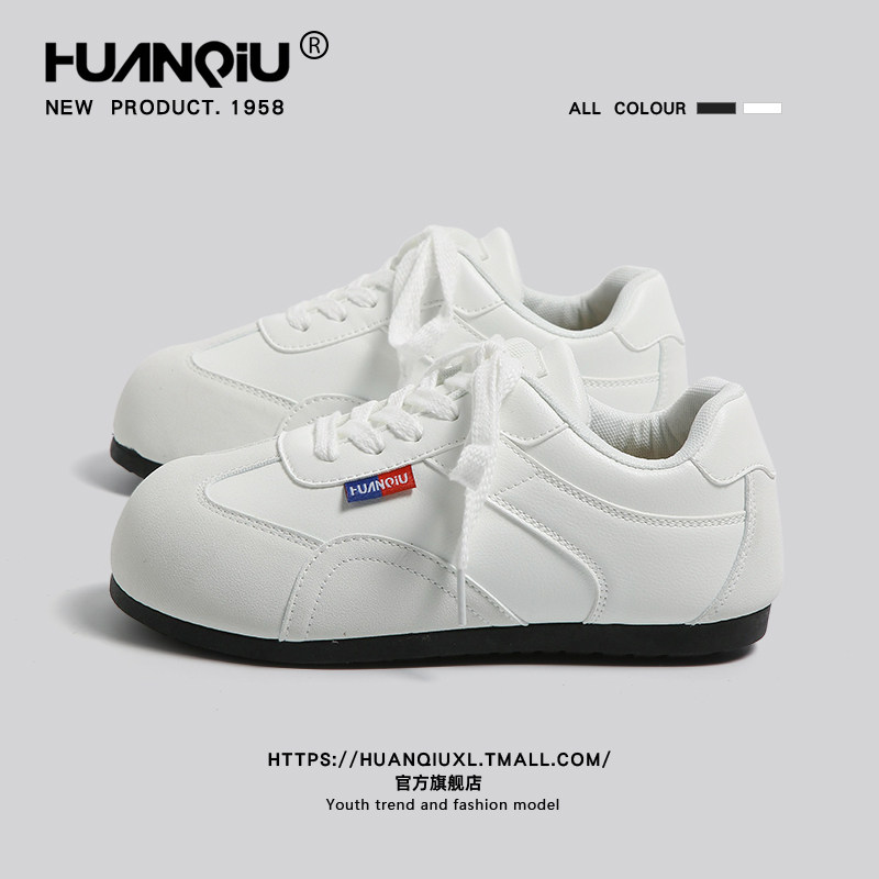 环球厚底德训鞋女款2025冬季新款爆款复古运动板鞋百搭休闲小白鞋,女鞋,德训鞋,淘宝优惠券,粉丝福利购,淘宝优惠卷