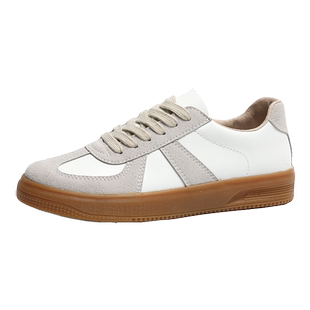 环球德训鞋女款2026春季新款百搭平底小众休闲鞋子女复古运动板鞋