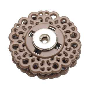 大衣扣子暗扣摁扣风衣上衣女高档隐形按扣金属纽扣大号圆形子母扣