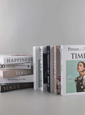 简约仿真书假书装饰书本艺术摆件