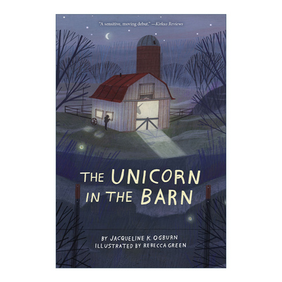 英文原版绘本 The Unicorn in the Barn 谷仓独角兽 绘本 插画师 Rebecca Green 英文版 进口英语原版书籍