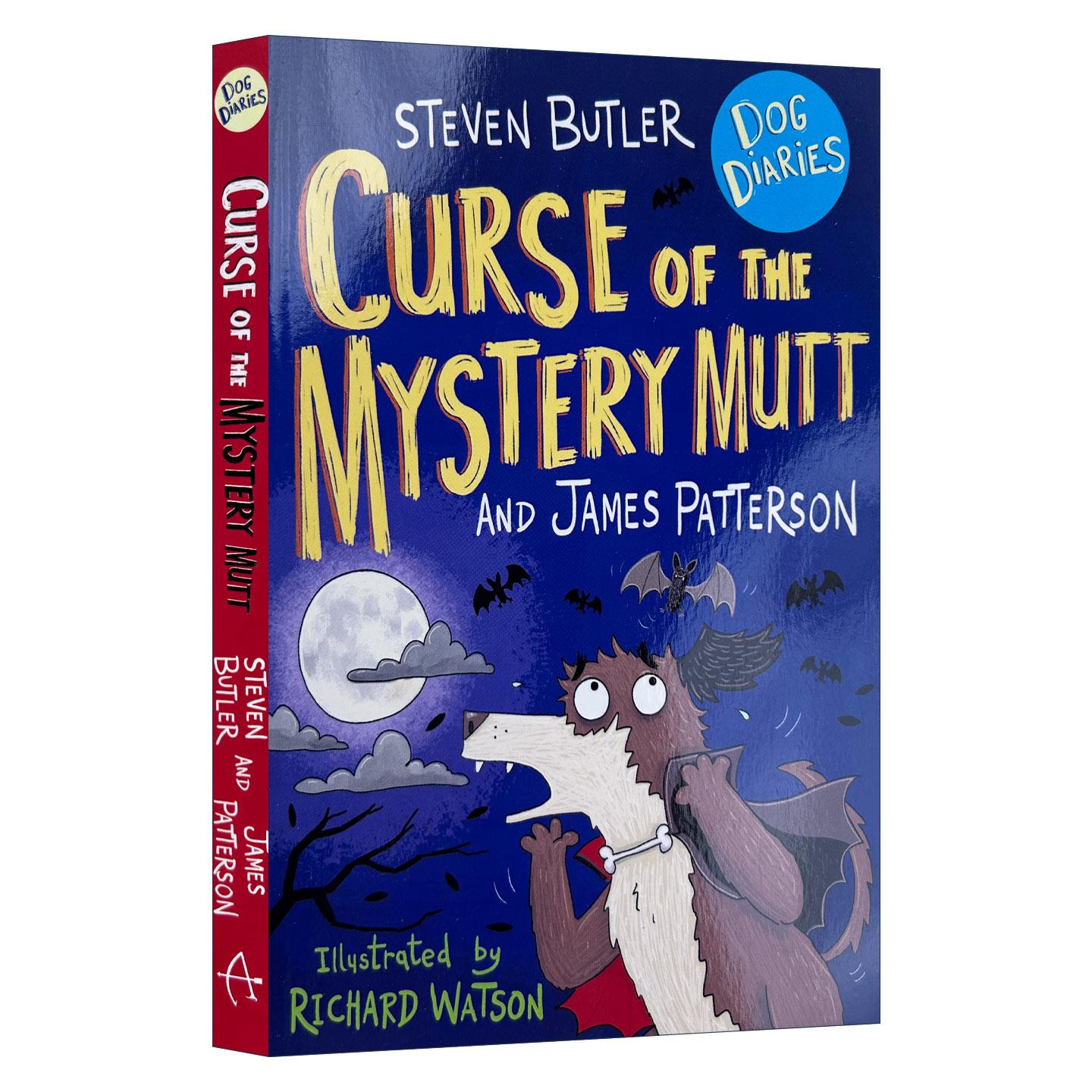 英文原版 Dog Diaries Curse of the Mystery Mutt 狗狗日记4 儿童动物主题幽默搞笑章节桥梁书 英文版 进口英语原版书籍