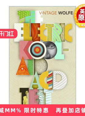 英文原版 The Electric Kool-Aid Acid Test 令人振奋的兴奋剂实验 汤姆·沃尔夫 英文版 进口英语原版书籍
