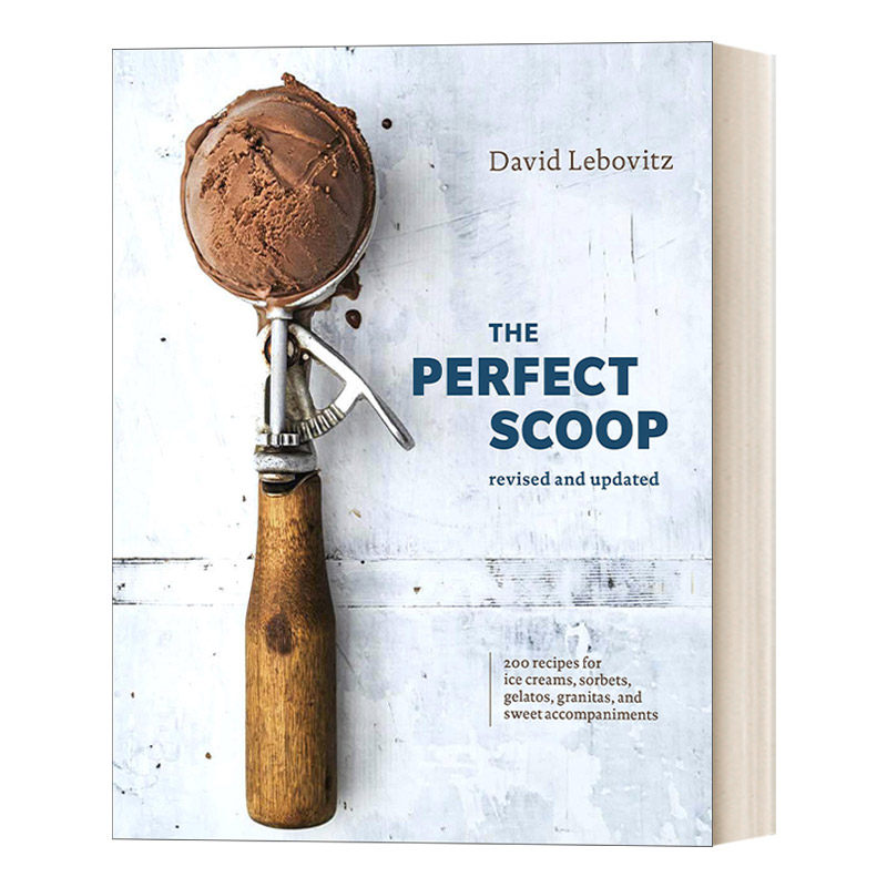 英文原版 The Perfect Scoop Revised and Updated 冰淇淋食谱 修正更新版 David Lebovitz 精装 英文版 进口英语原版书籍