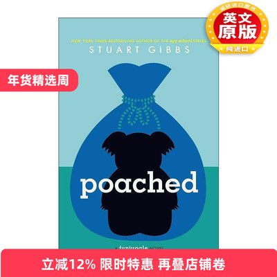 英文原版 Poached 考拉失踪了 欢乐丛林系列 精装 斯图亚特吉布斯 英文版 进口英语原版书籍