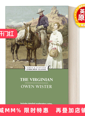 英文原版 The Virginian 弗吉尼亚人 Enriched Classics系列 英文版 进口英语原版书籍