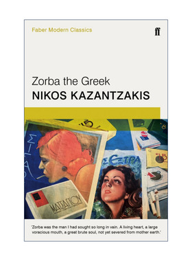 英文原版 Zorba the Greek 希腊人左巴 尼科斯·卡赞扎基斯 费伯现代经典 英文版 进口英语原版书籍