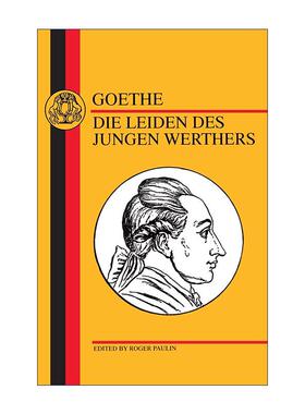 英文原版 Goethe Die Leiden des Jungen Werthers 德语文本系列 歌德 少年维特之烦恼 英文版 进口英语原版书籍