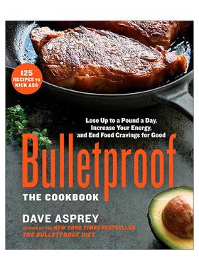 英文原版 Bulletproof 防弹食谱 健康饮食减肥指南 防弹饮食作者Dave Asprey 精装英文版 进口英语原版书籍