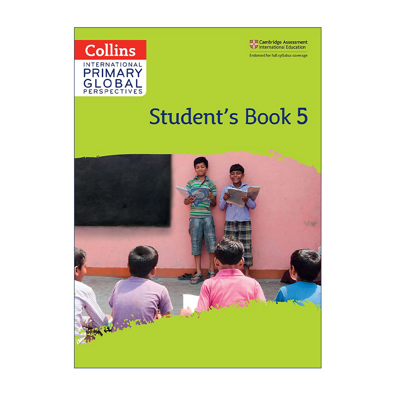 英文原版 Collins Cambridge Primary Global Perspectives Student's Book 5 柯林斯剑桥国际小学全球视角学生用书5 进口书籍