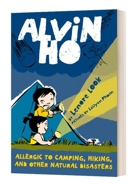 英文原版 Alvin Ho Allergic to Camping  Hiking  and Other Natural Disasters 胆小鬼阿文2 英文版 进口英语原版书籍