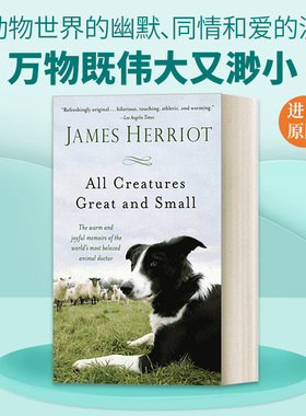 英文原版 All Creatures Great and Small  万物既伟大又渺小 吉米哈利 英文版 进口英语原版书籍