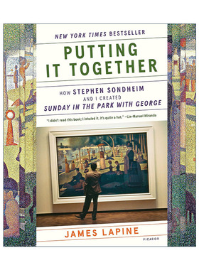 英文原版 Putting It Together 创作 百老汇经典音乐剧星期天和乔治同游公园的创作历程 英文版 进口英语原版书籍