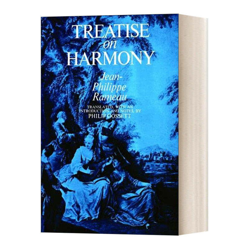 英文原版 Treatise on Harmony  拉莫 和声学 西方音乐中最重要的书籍之一 英文版 进口英语原版书籍