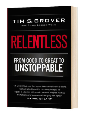 野蛮进化 乔丹 科比御用训练师潜能心理学 英文原版 Relentless From Good to Great to Unstoppable 英文版进口英语书籍
