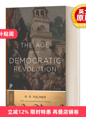 英文原版 The Age of the Democratic Revolution 民族革命年代 1760-1800欧洲与美国政治历史 英文版 进口英语原版书籍