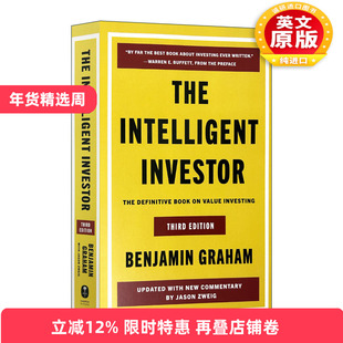 英文原版 The Intelligent Investor 聪明的投资者 第3版 本杰明·格雷厄姆 英文版 进口英语原版书籍
