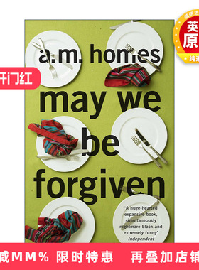 英文原版 May We Be Forgiven 愿我们可以被原谅 A.M.赫美斯 女性小说奖得主 英文版 进口英语原版书籍