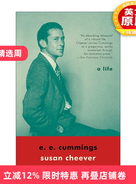 英文原版 E. E. Cummings 爱德华·卡明斯 诗人的一生 传记 Susan Cheever 英文版 进口英语原版书籍